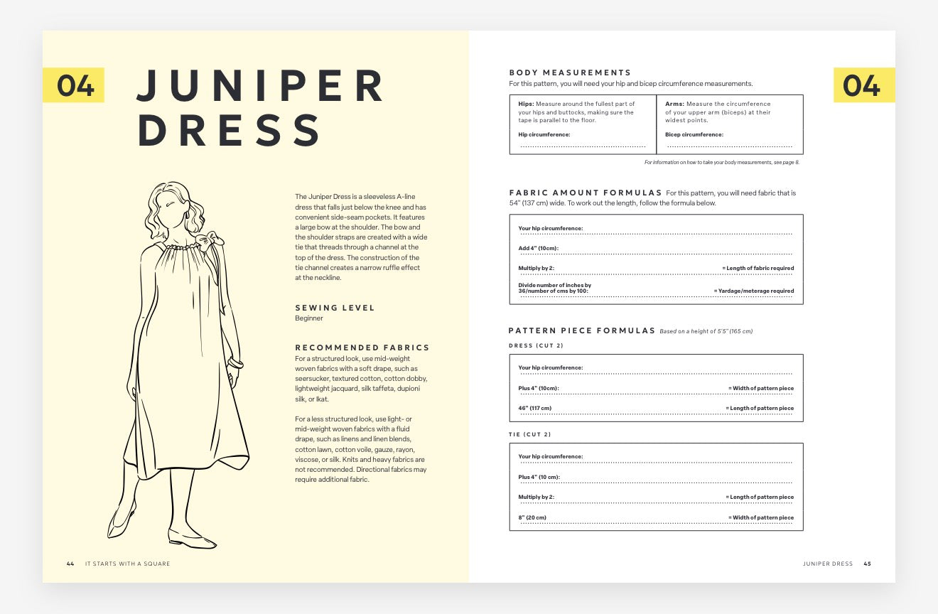 It Starts With a Square Pattern Book PRE-SALE