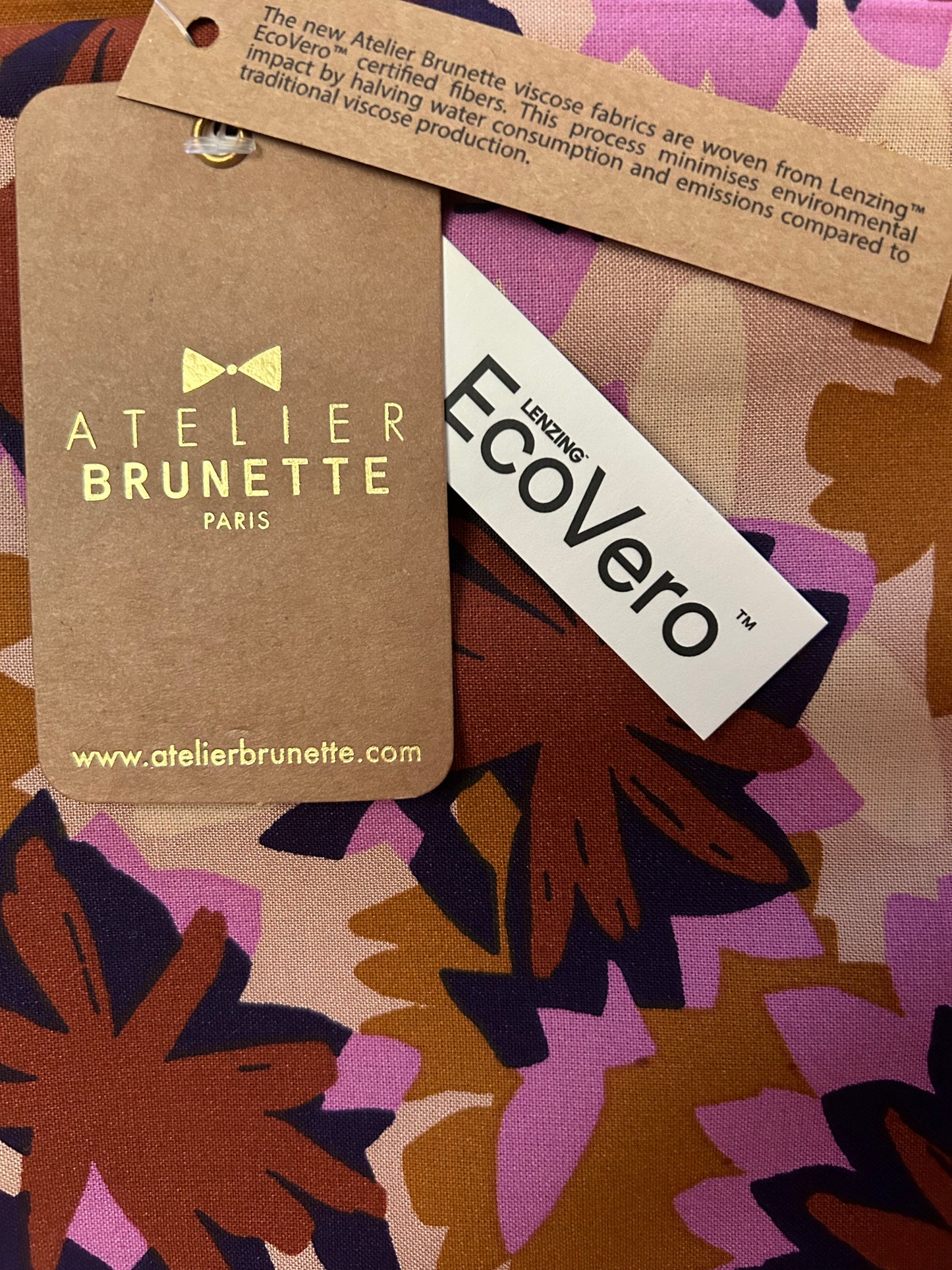Atelier Brunette Ecovero Viscose - Waterlily Maple