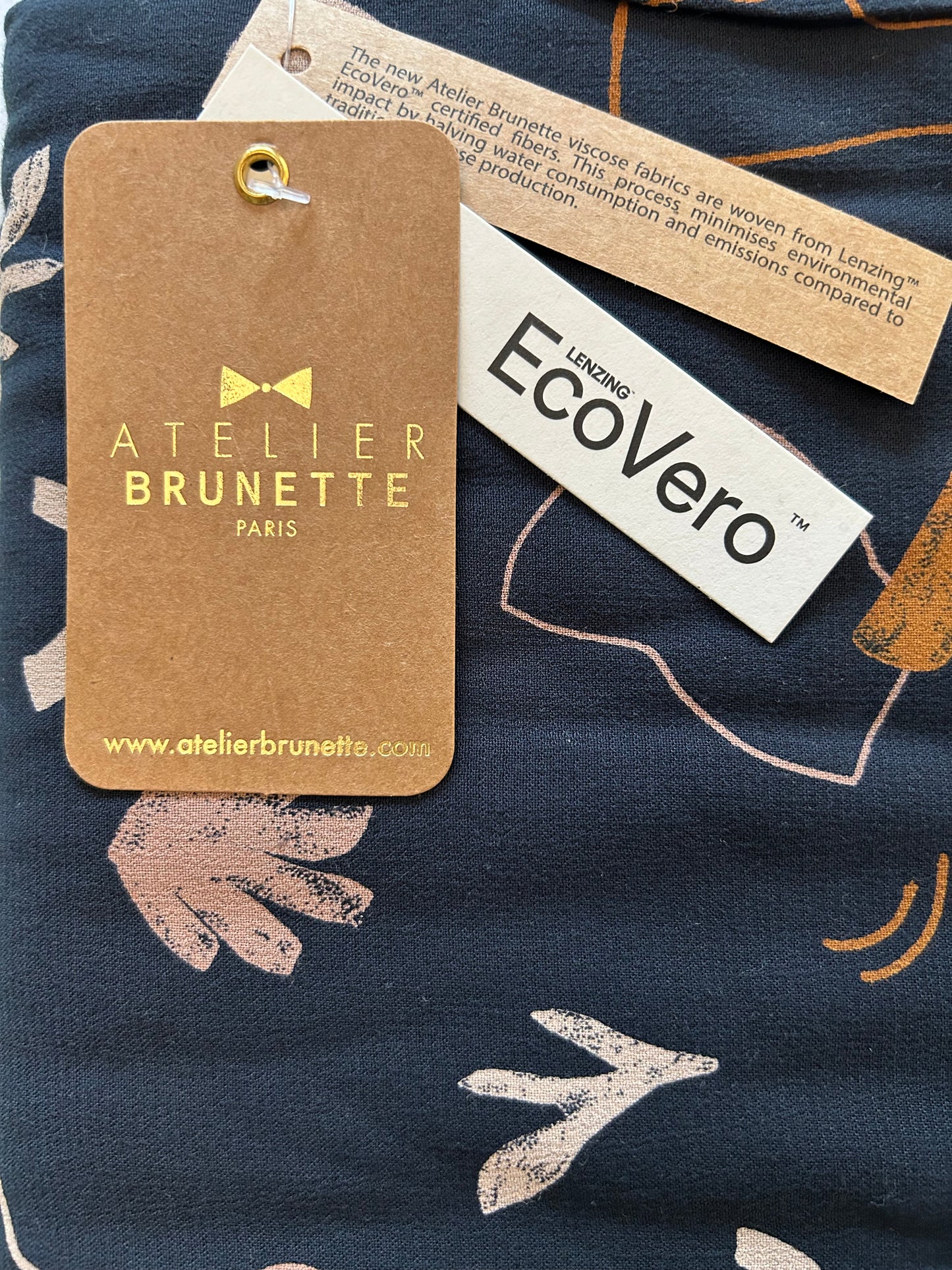 Atelier Brunette Ecovero Viscose - Sandstorm Night