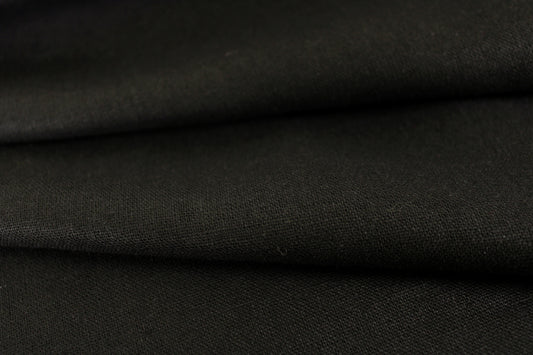 100% OEKO-TEX lightweight Linen - Black Charcoal