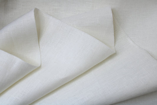 100% OEKO-TEX lightweight Linen - Off White